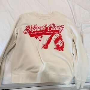 Mariah Carey Cream Sweatshirt